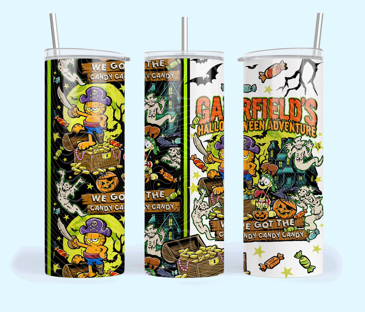 Garfield’s Halloween Adventure Tumbler Wrap