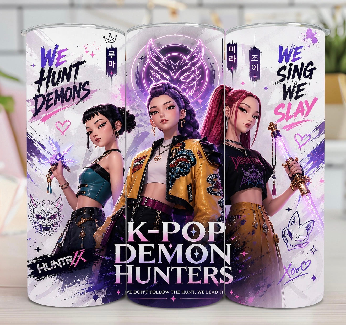 KPop Demon Hunters Tumbler Wrap