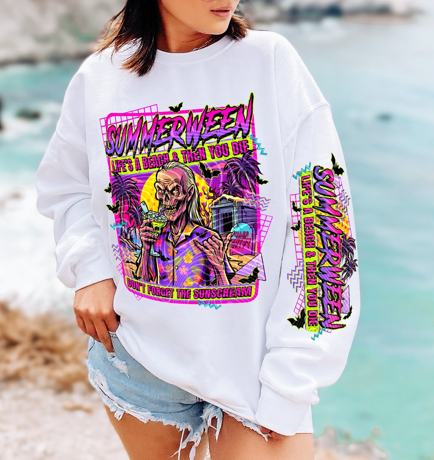 Summerween DTF Print