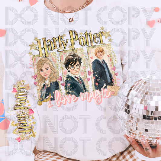 I Love Magic DTF Prints