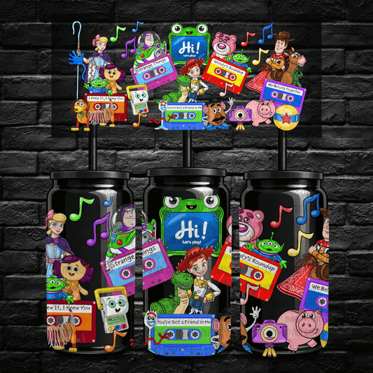 TS Song Soundtracks 16 oz Glass Wrap