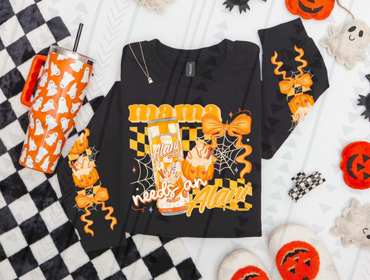 Mama Needs An Alani (Pumpkin Cream) DTF Prints
