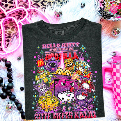 HK Godzilla DTF Print