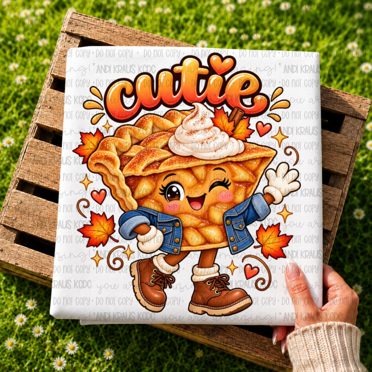 Dessert Pie Cuties DTF Print