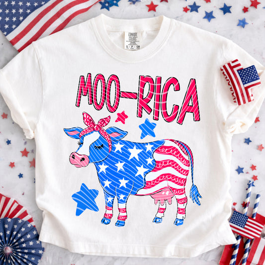 Moo-Rica DTF Print