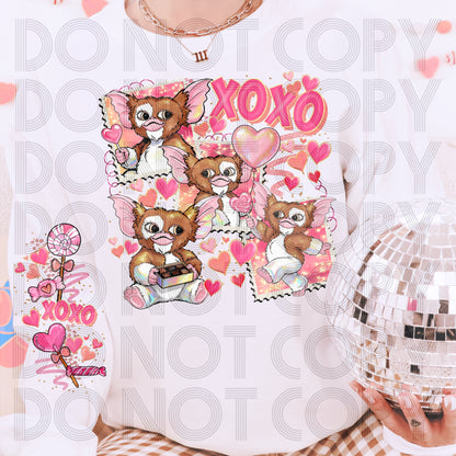 XOXO Gizmo Stamps DTF Prints