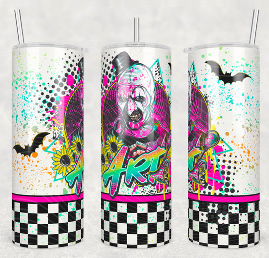 Horror Art Tumbler Wrap