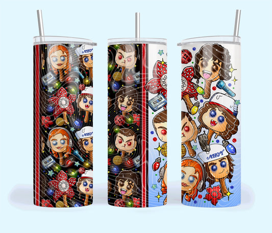Stranger Popsicles (Style 1) Tumbler Wrap