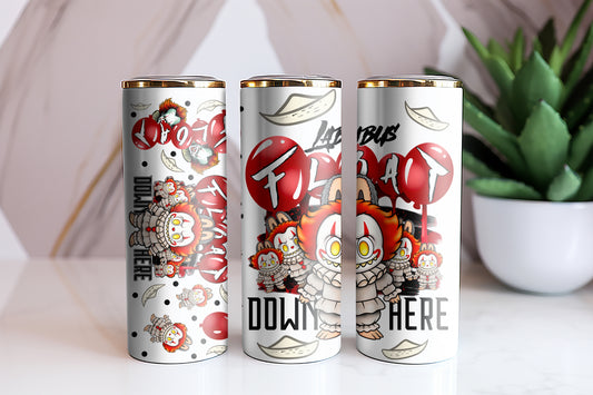 Labubus Float Down Here Tumbler Wrap