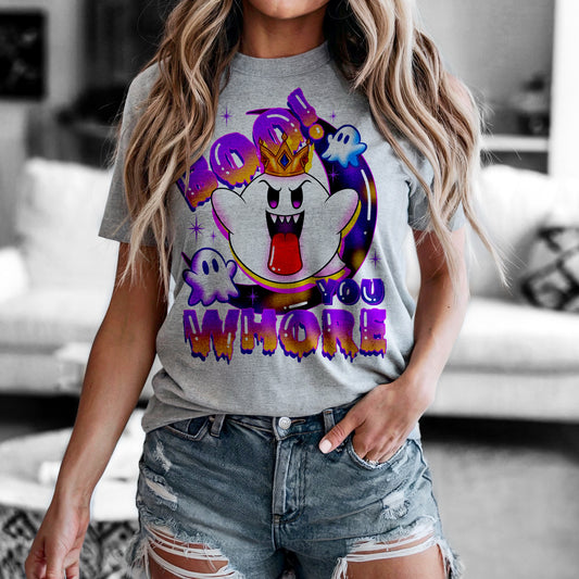 Boo You Whore DTF Print