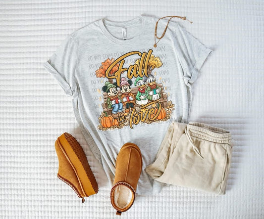 Fall In Love DTF Prints