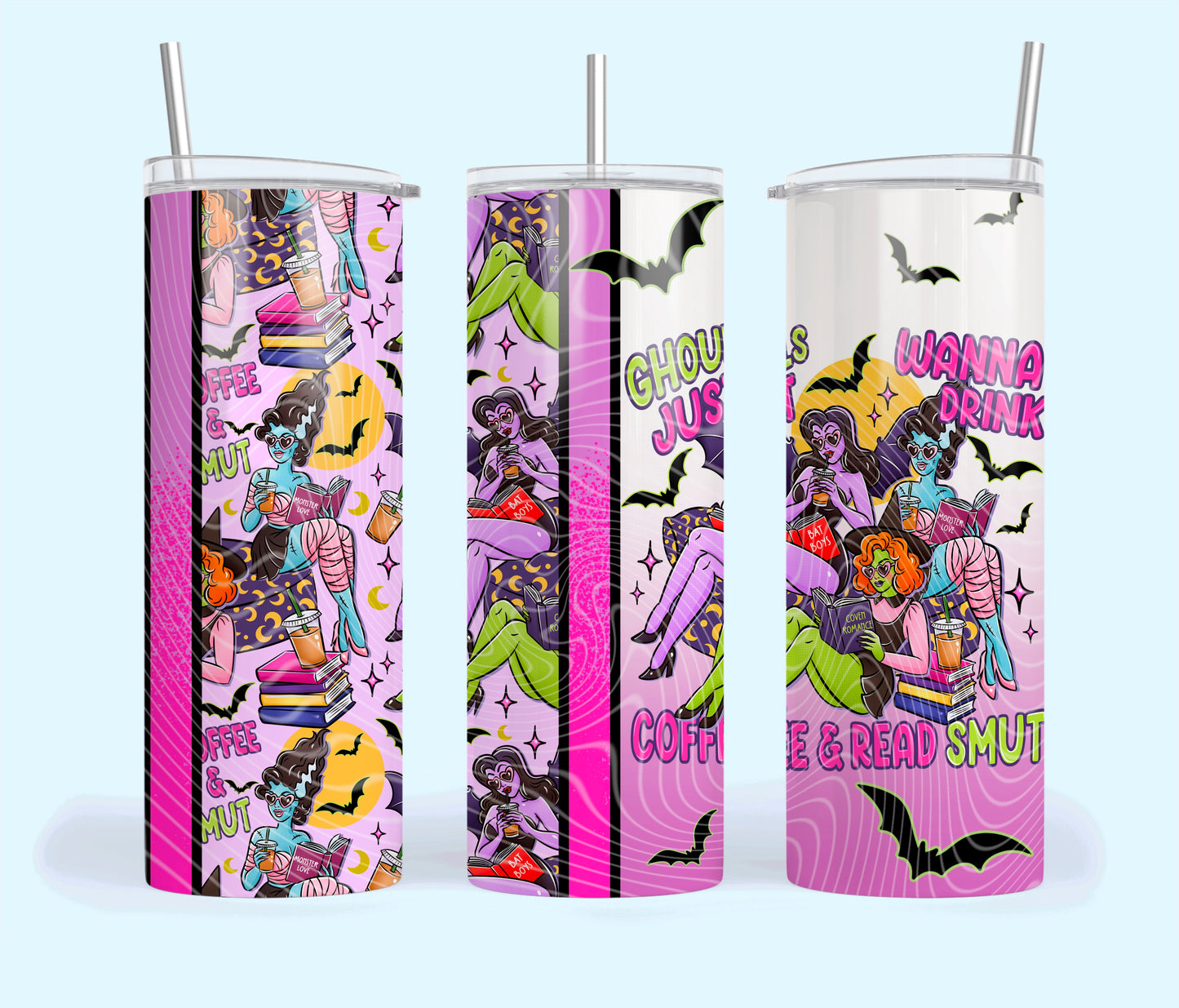 Book Ghouls Tumbler Wrap