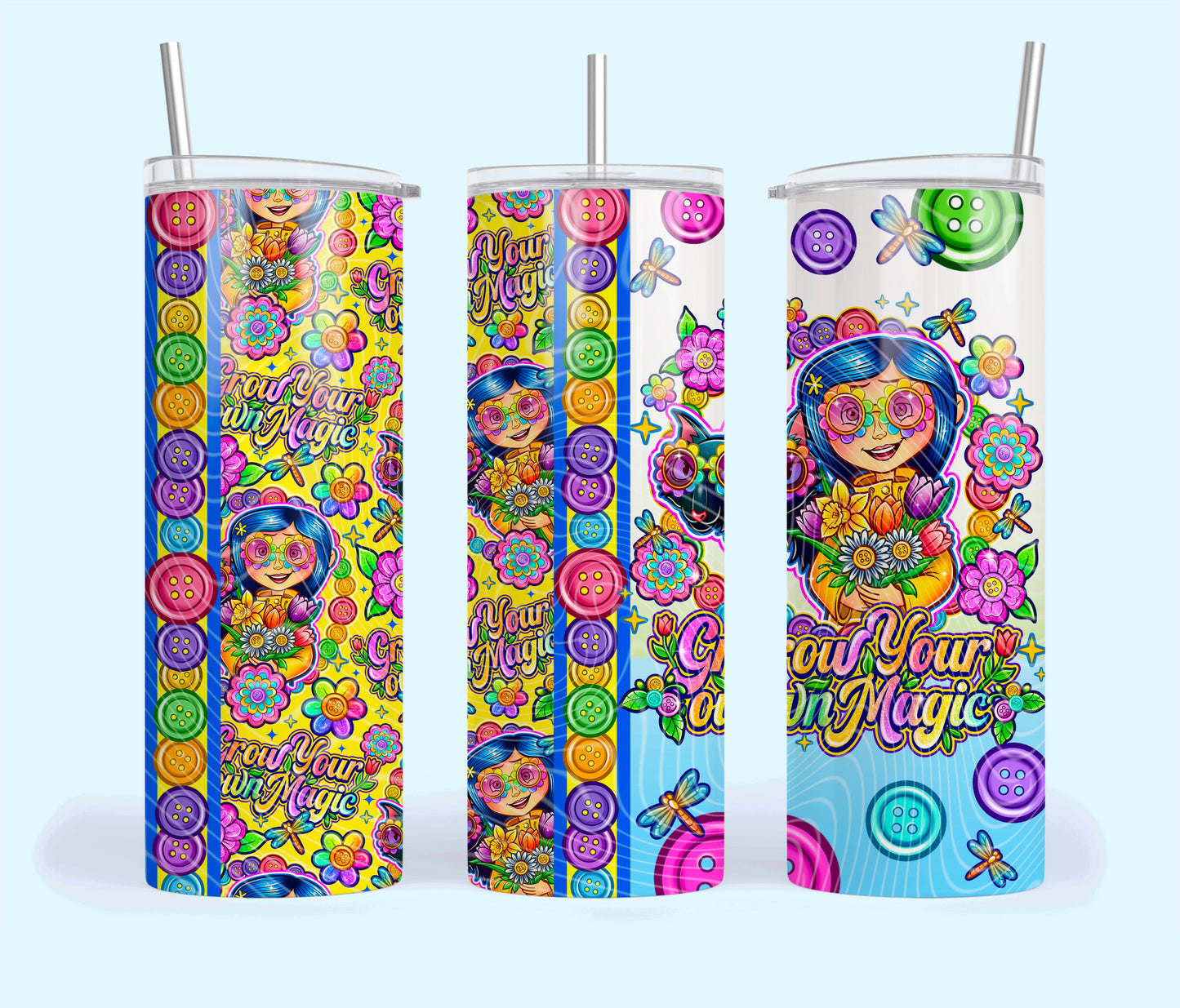 Grow Your Own Magic Tumbler Wrap