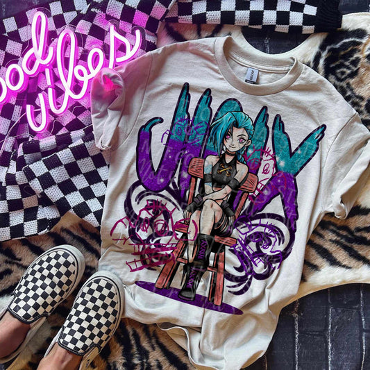 Jinx DTF Print