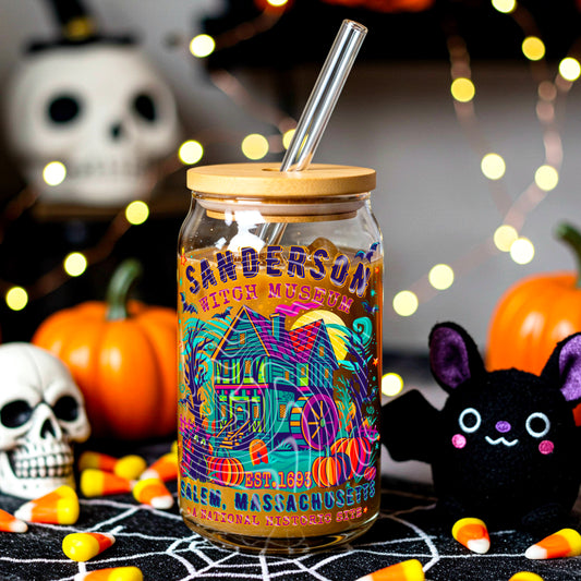 Sanderson Witch Museum 16 oz Glass Wraps