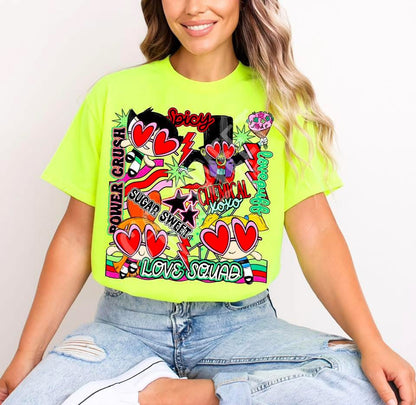 LovePuff Power Crush Girls  DTF Prints