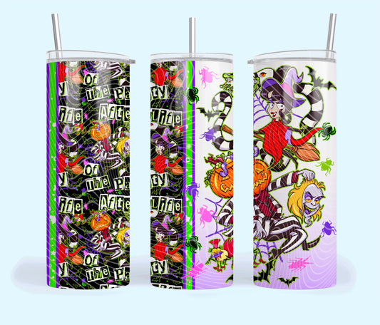 Retro Burton Beetlejuice (Style 2) Tumbler Wrap