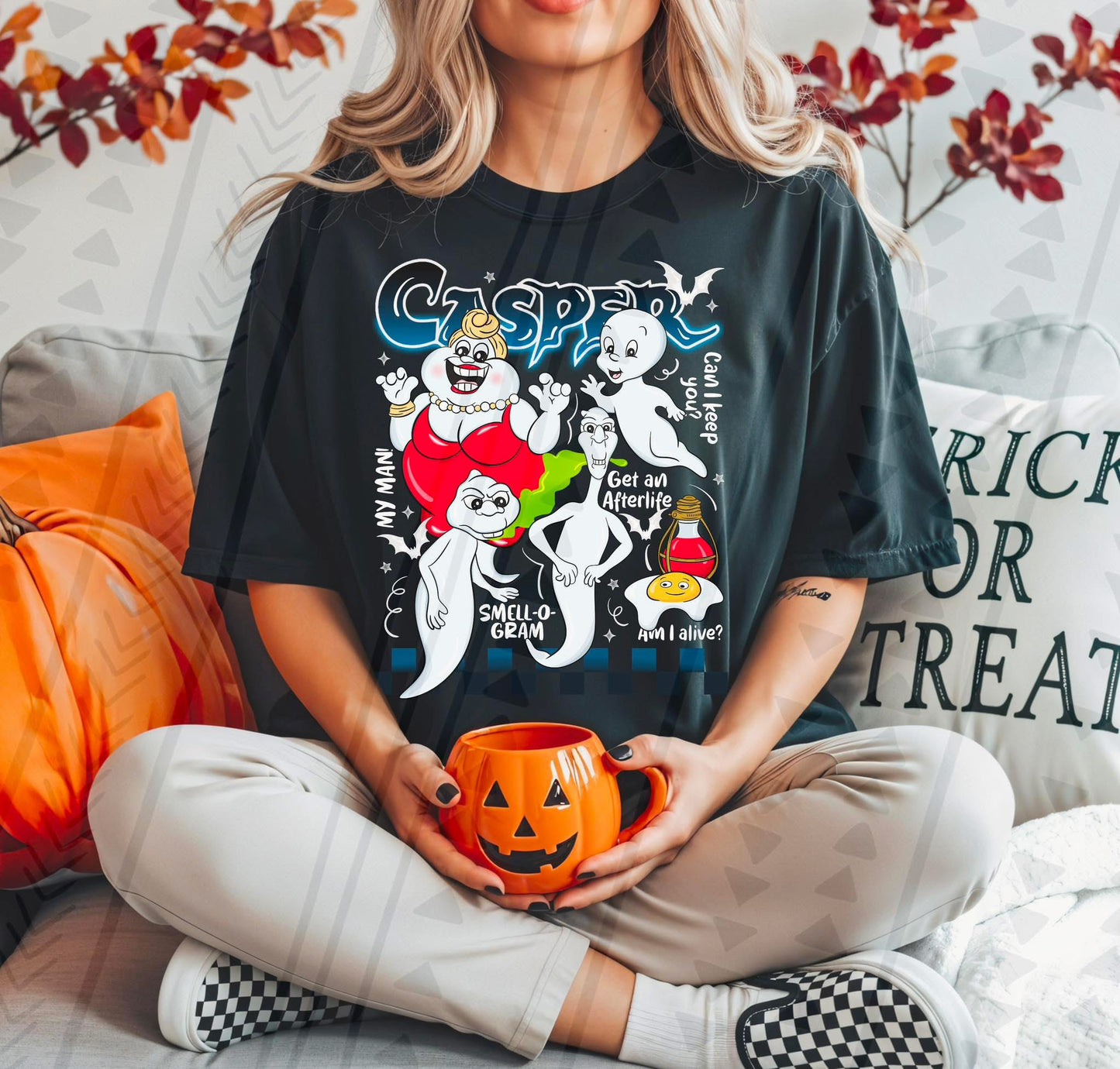 Casper Collage DTF Prints