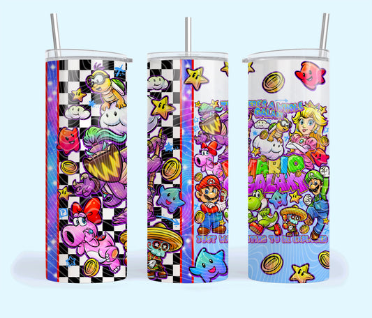 Mario Galaxy (Style 2) Tumbler Wrap
