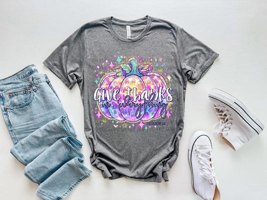Give Thanks In Everything DTF Prints