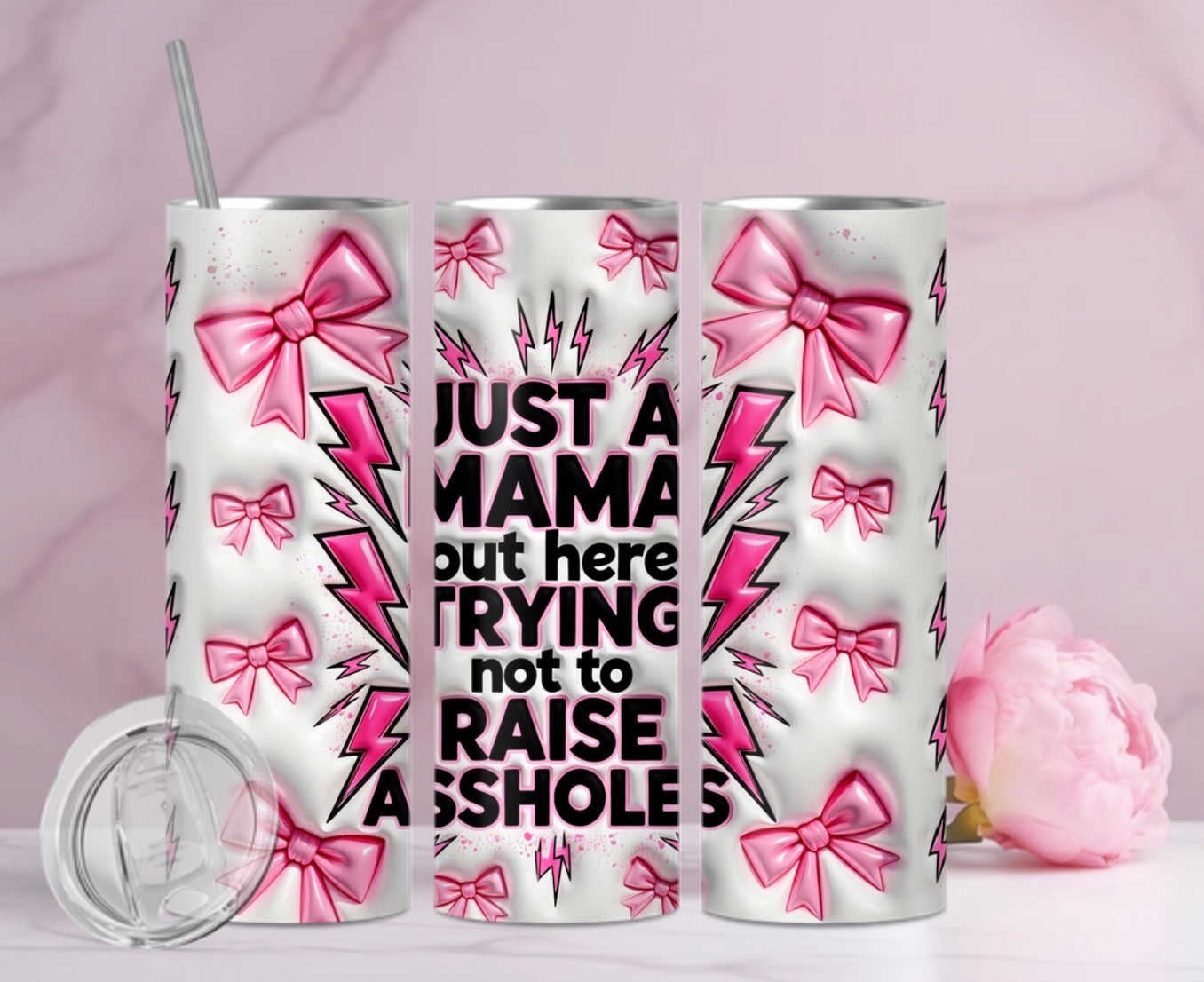 Just A Mama Tumbler Wrap