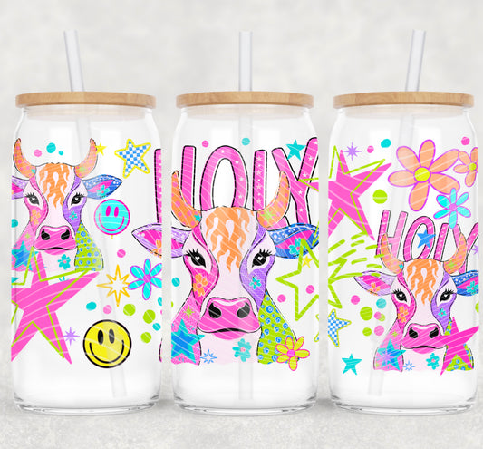 Holy Cow 16 oz Glass Wrap