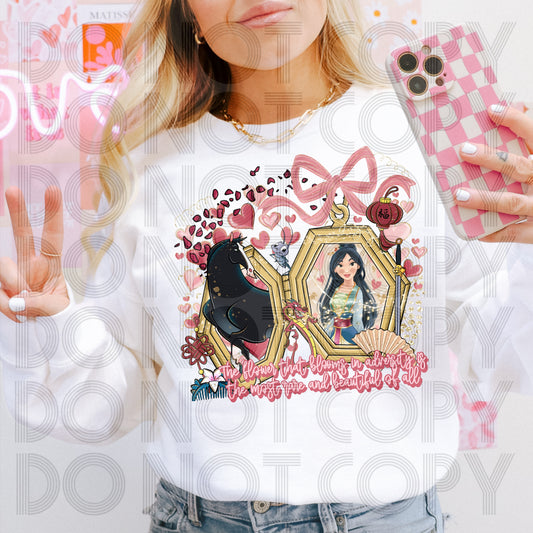 Rare And Beautiful Flower DTF Print