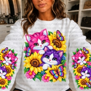 LFrank Kitties DTF Print