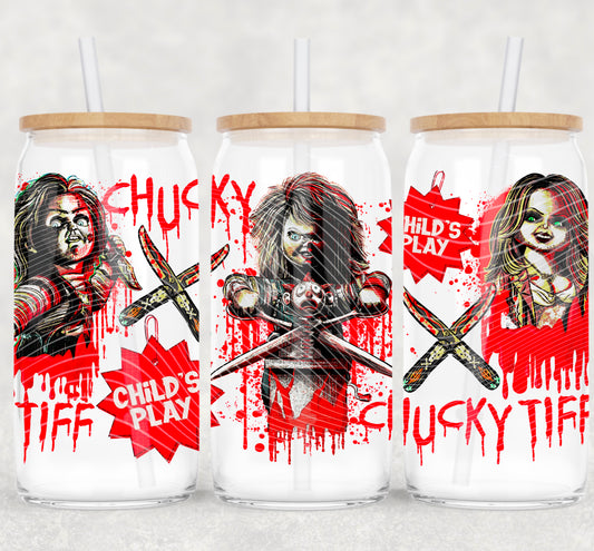 Child’s Play 16 oz Glass Can Wraps