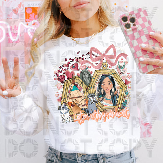 Listen With Your Heart DTF Print