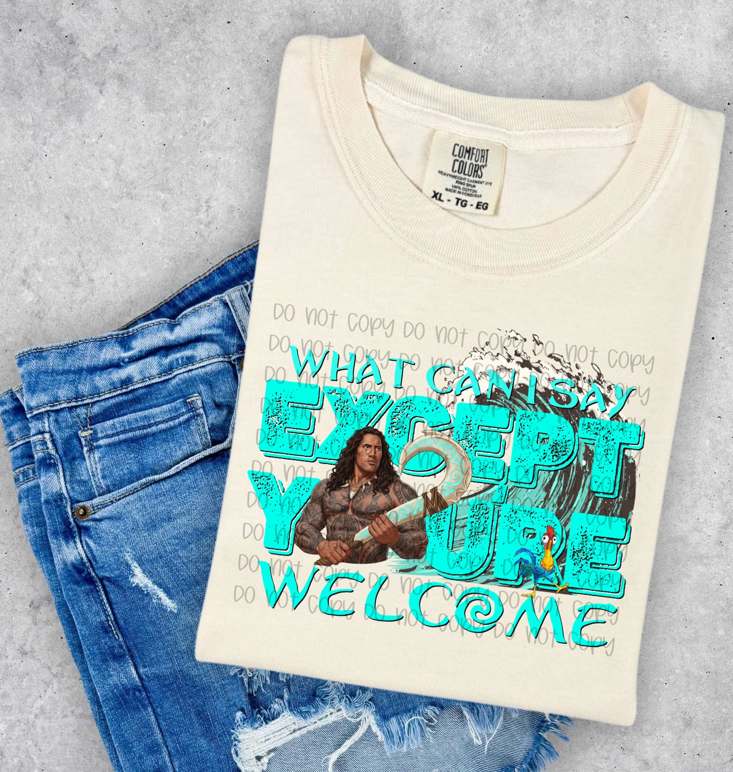 You’re Welcome DTF Print