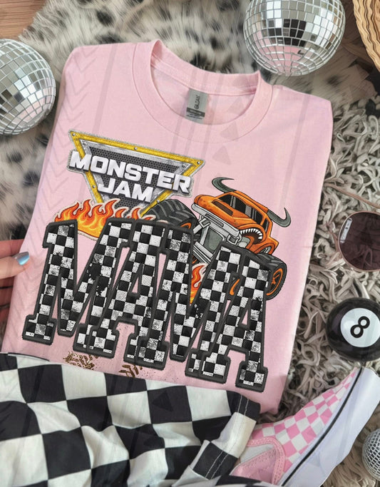 MJ El Toro Mama (no Bows) Faux Embroidery DTF Prints