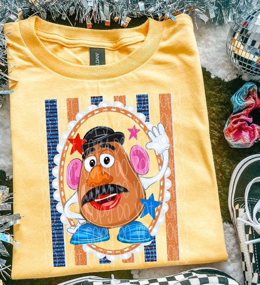 Potato Head DTF Print
