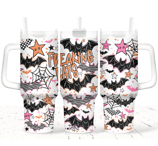 Freaking Bats 40 oz Tumbler Prints