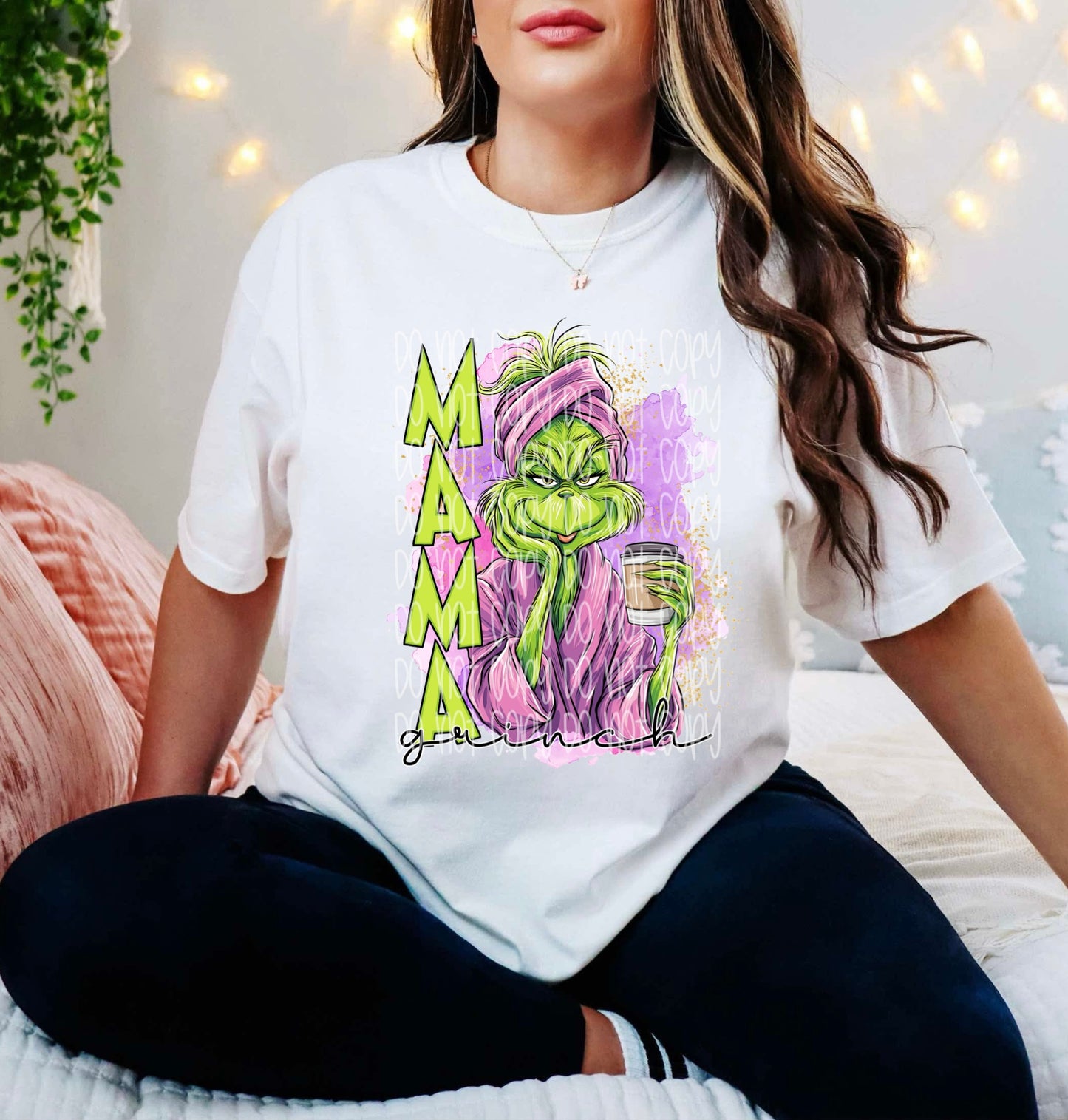 Mama Grinch DTF Prints