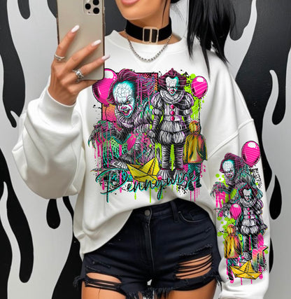 It Clown (With Name) DTF Print