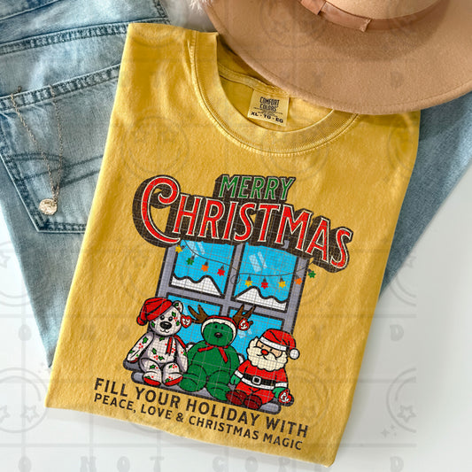 Merry TY Christmas DTF Prints