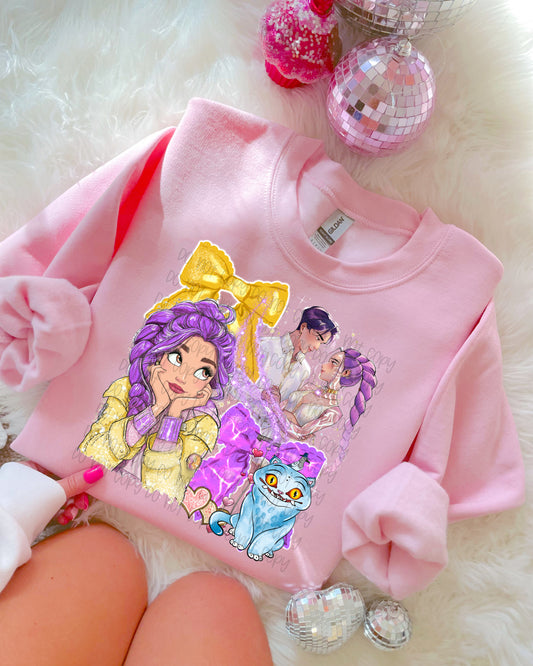 Coquette Valentine Rumi & Jinu DTF Prints