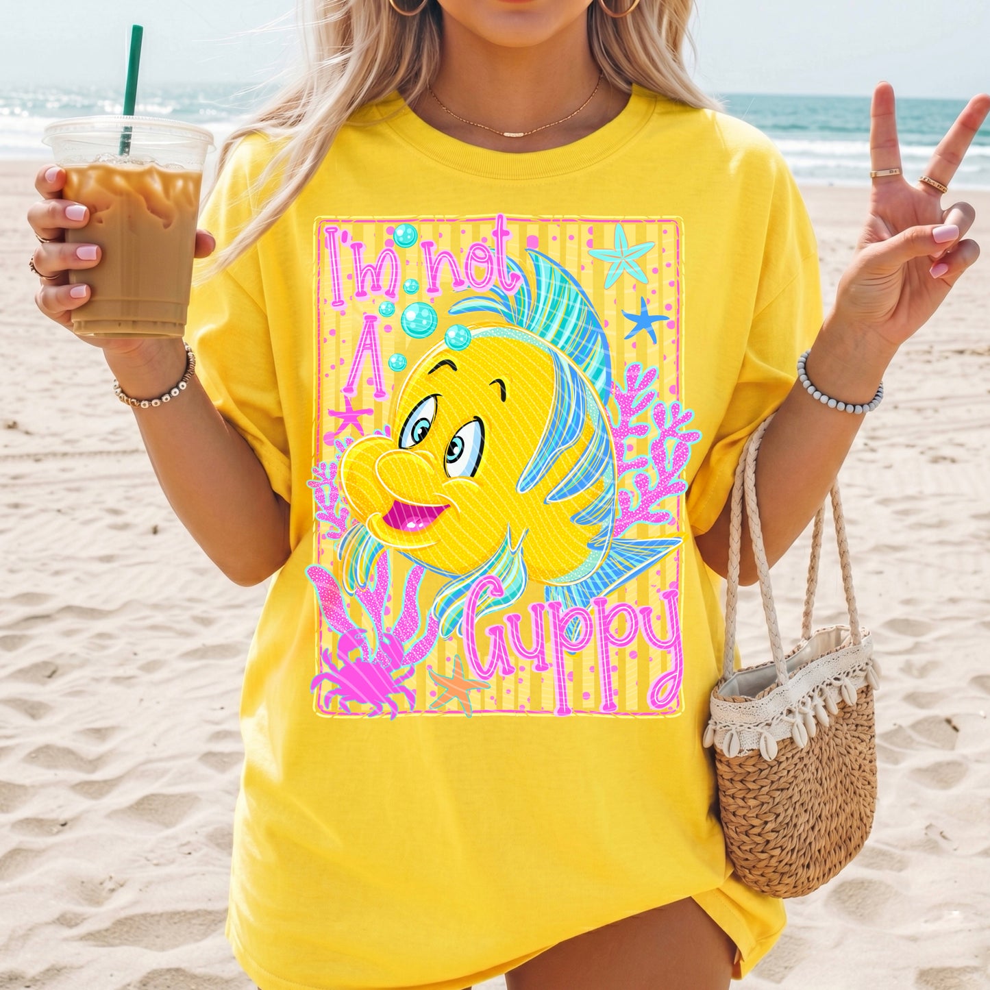 Flounder DTF Print