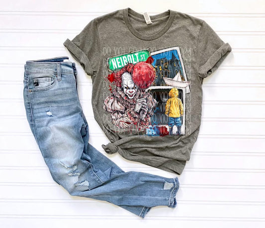 Pennywise Polaroid DTF Prints