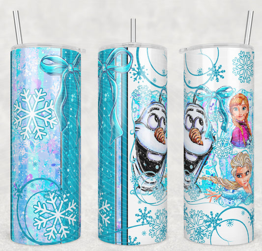 Frozen Christmas Tumbler Wrap