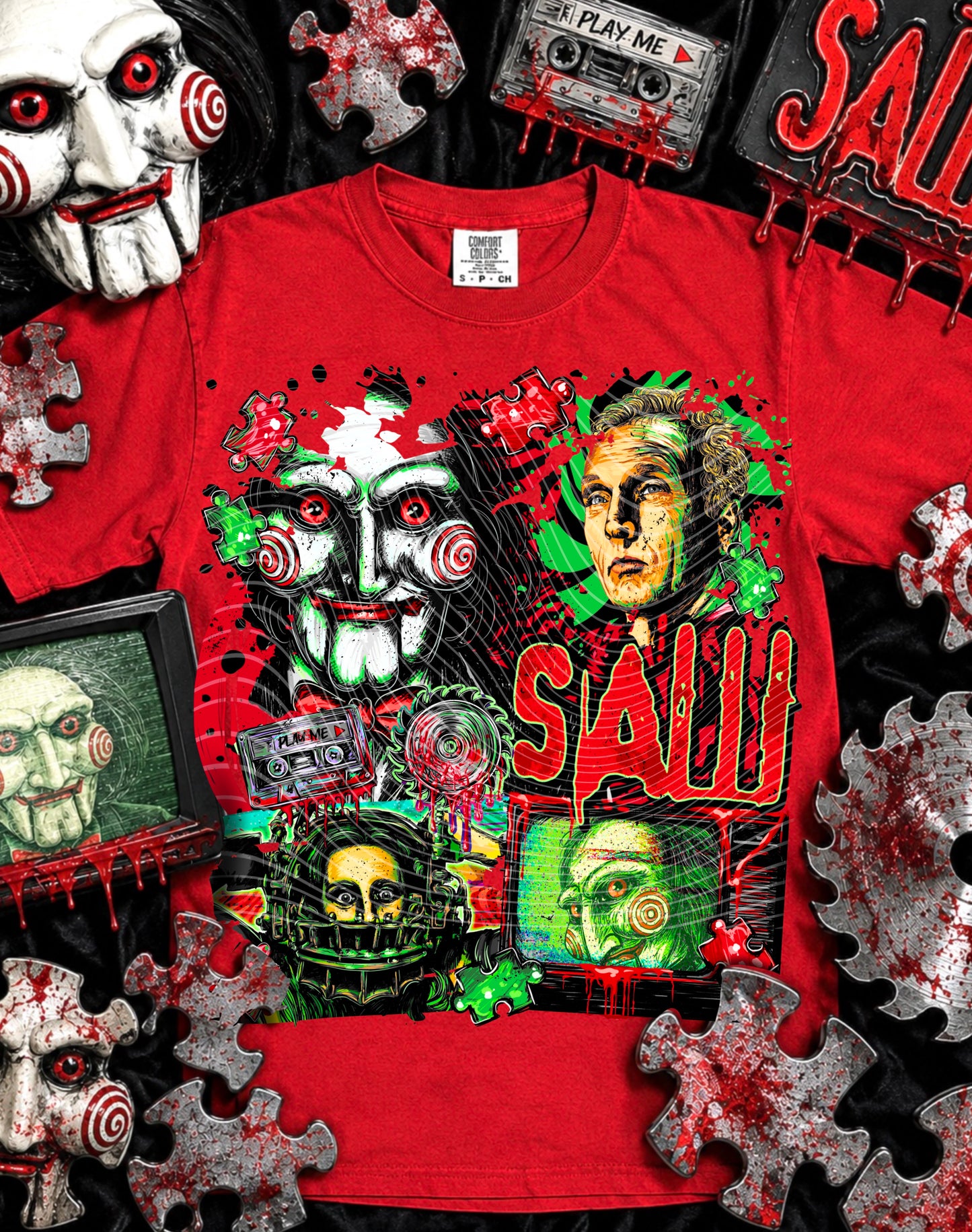 Horror SAW DTF Print
