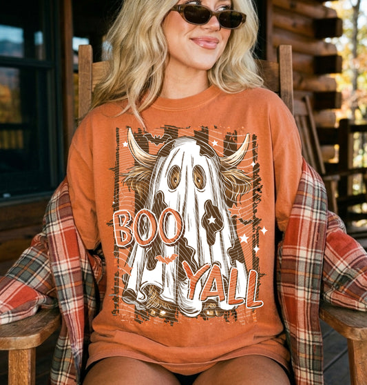 Boo Y’all DTF Print
