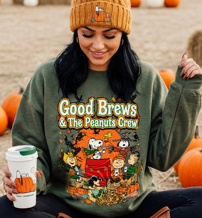 Snoopy Brews DTF Print