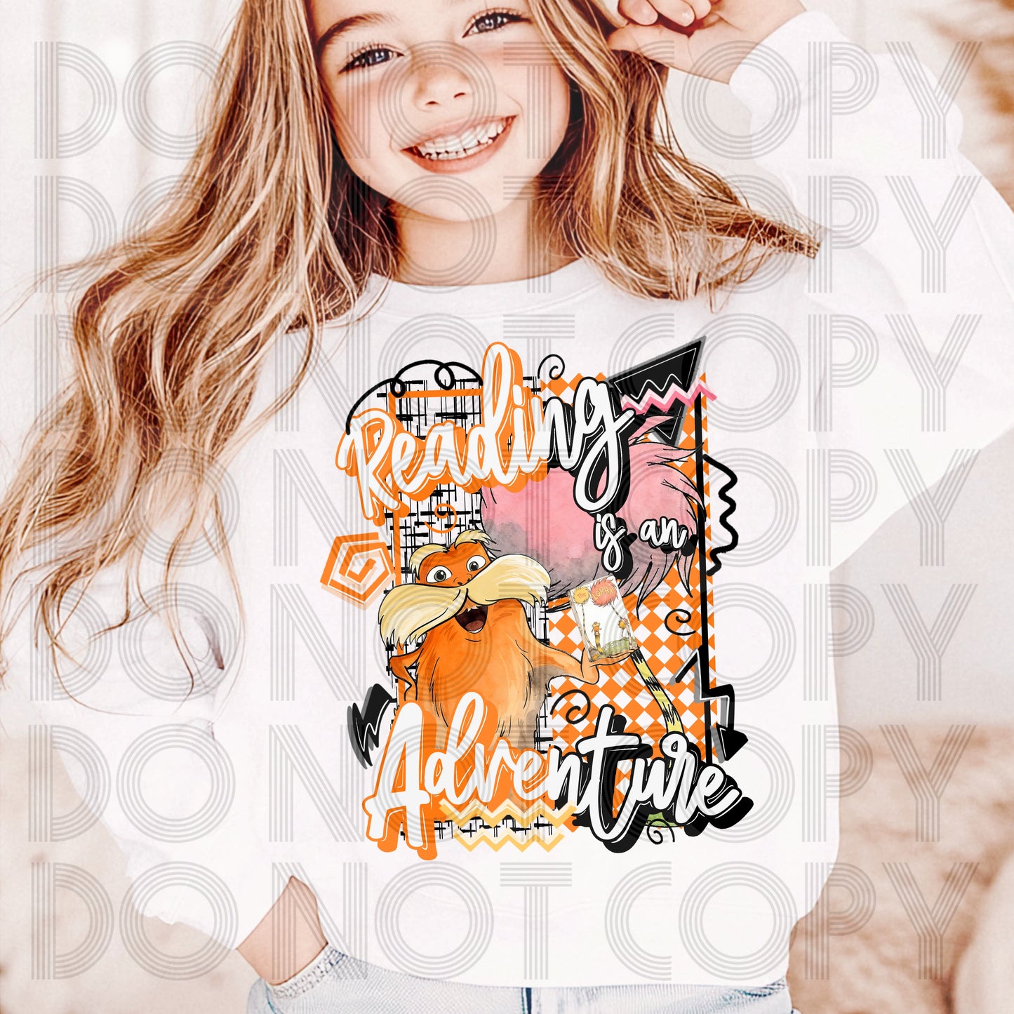 Reading Is An Adventure DTF Prints