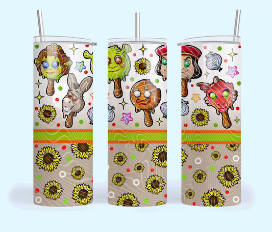 Shrek Ice Cream Tumbler Wrap
