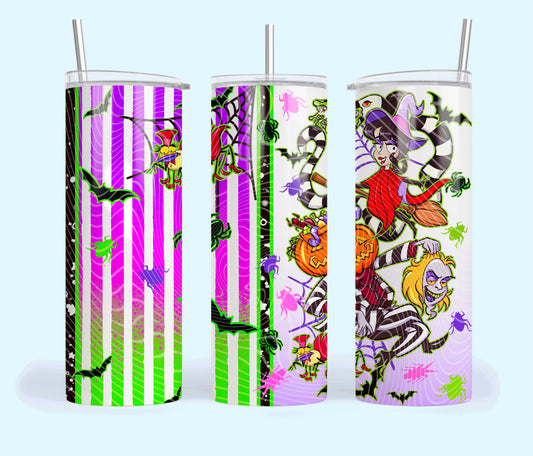 Retro Burton Beetlejuice (Style 1) Tumbler Wrap
