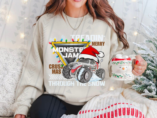 Merry Crushmas (Monster Mutt) DTF Prints