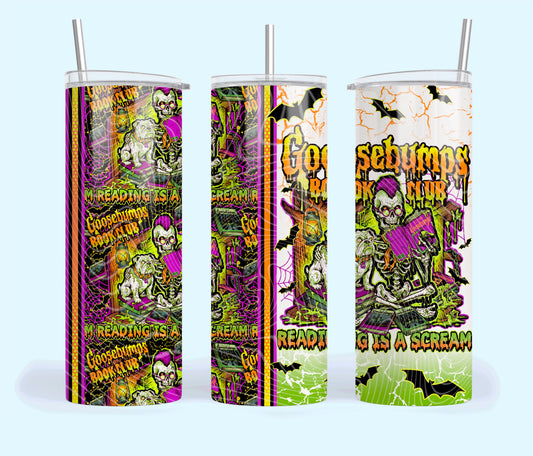 Goosebumps Book Club (Style 1) Tumbler Wrap