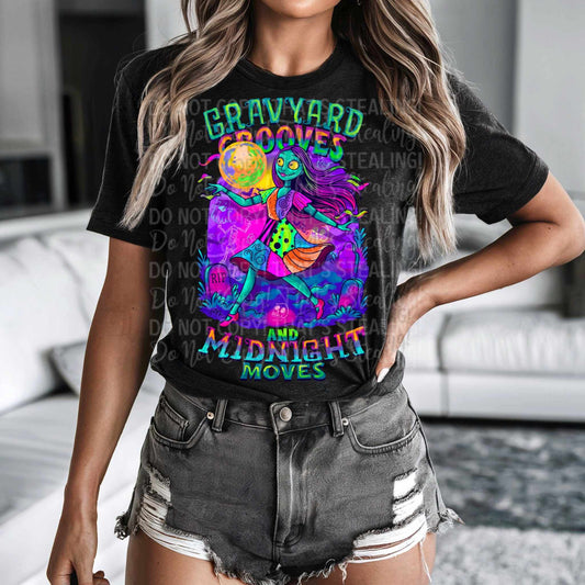 Graveyard Grooves Sally DTF Print